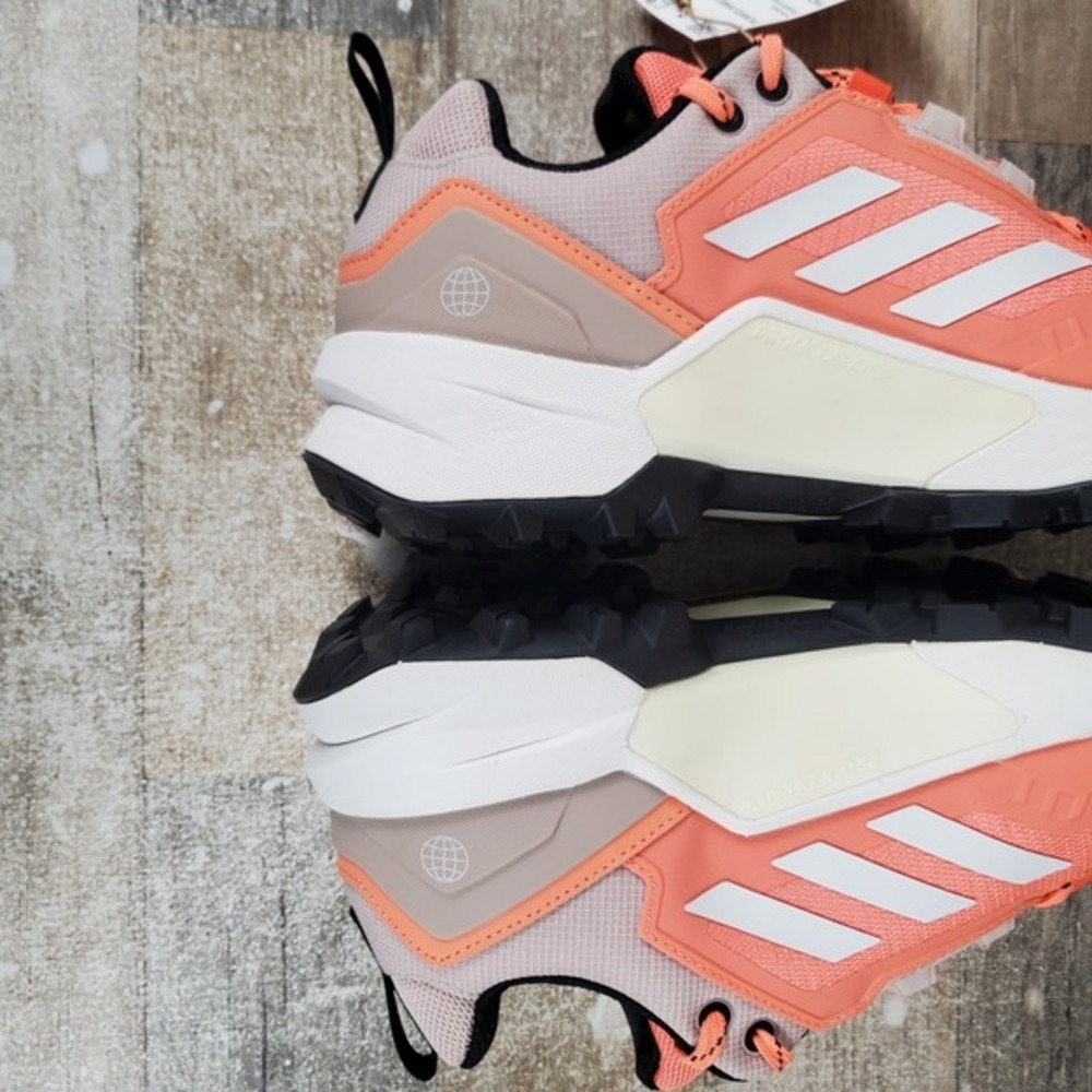 Adidas Terrex Swift R3 Womens Shoes Sz 9.5 Coral Fusion Lace-Up Round Toe - Picture 6 of 12